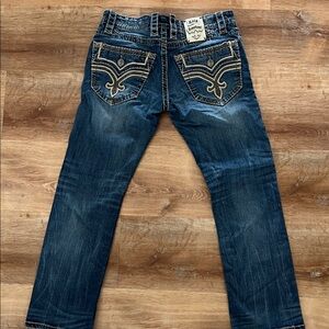Rock Revival Men's Jeans- slim straight